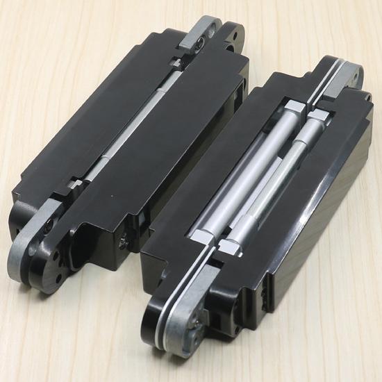 Concealed hinges for cabinets and doors 